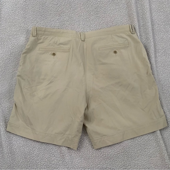 Tommy Bahama Mens 42 Stone Khaki Shorts Coastal Classic Preppy Cotton Blend - Picture 6 of 11